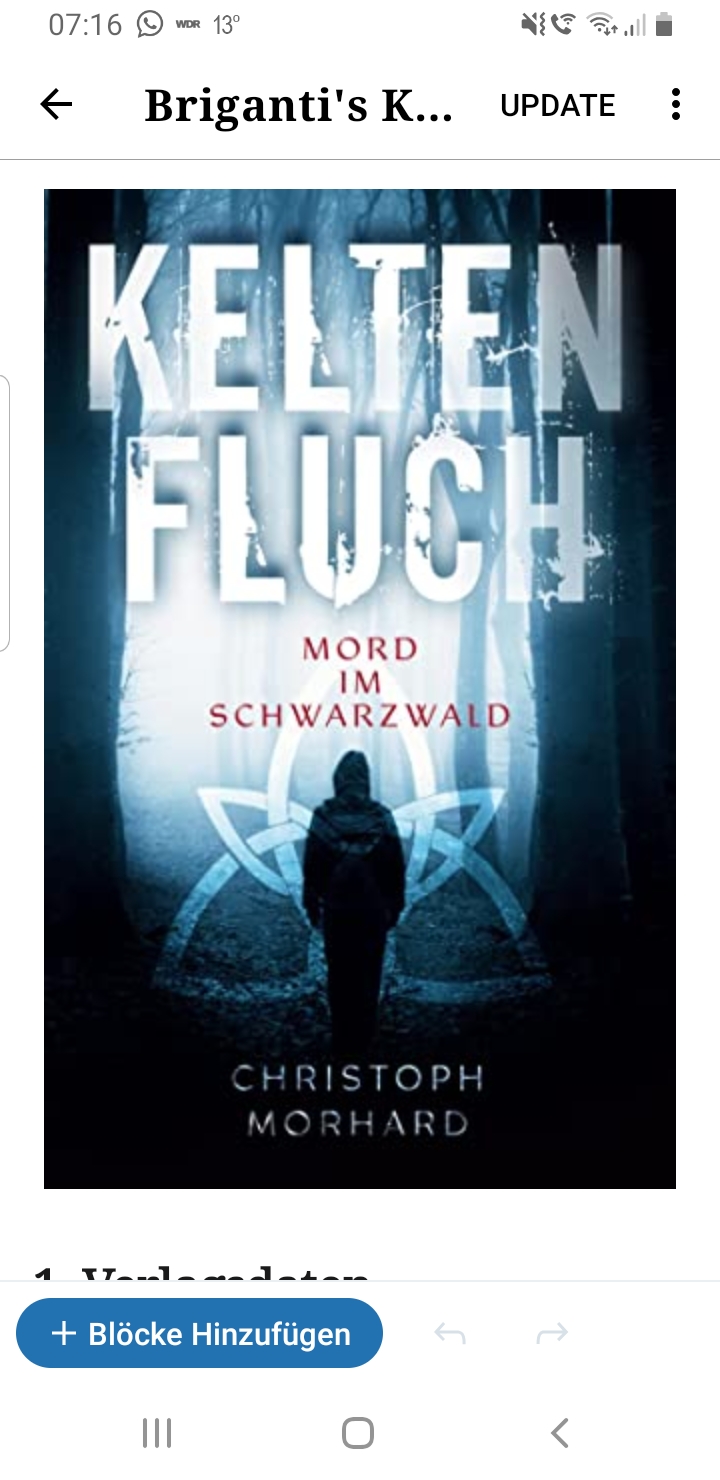 Rezension Keltenfluch von Christoph&nbsp;Morhard
